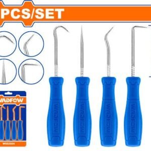 Set de 4 Crochets de Précision 75 mm WSS2604 WADFOW