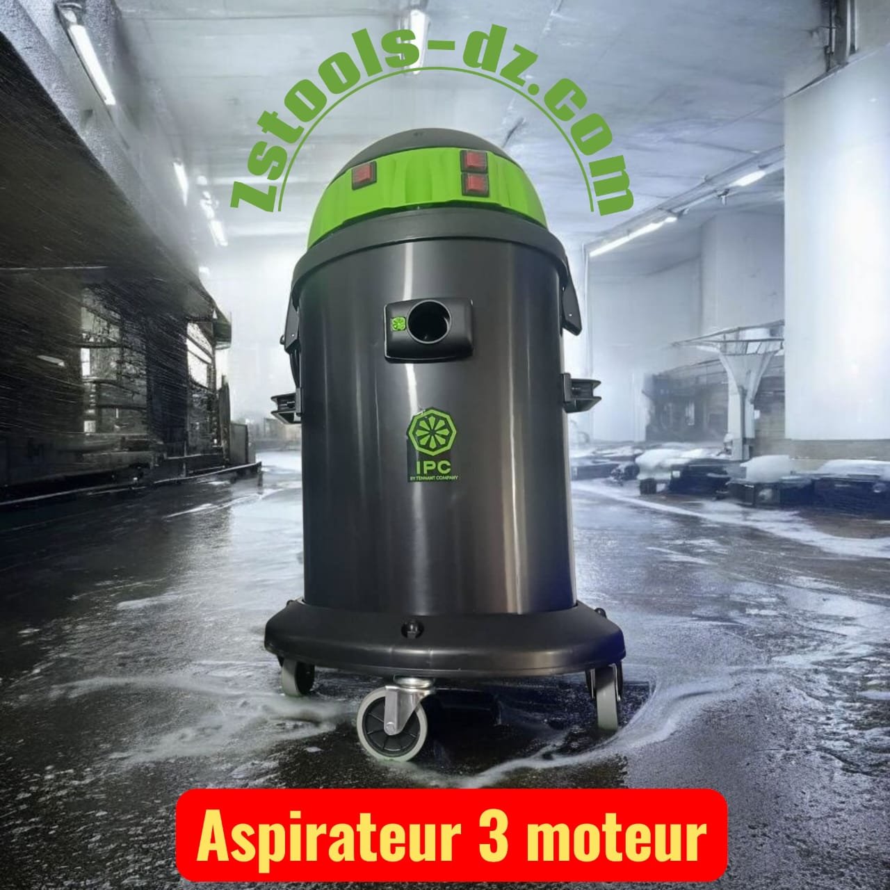 Aspirateur Professionnel Haute Performance – 3 Moteurs IPC