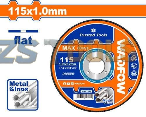 DISQUE A COUPER METAL 115mm WAC2L45 WADFOW 15 pcs – Image 2
