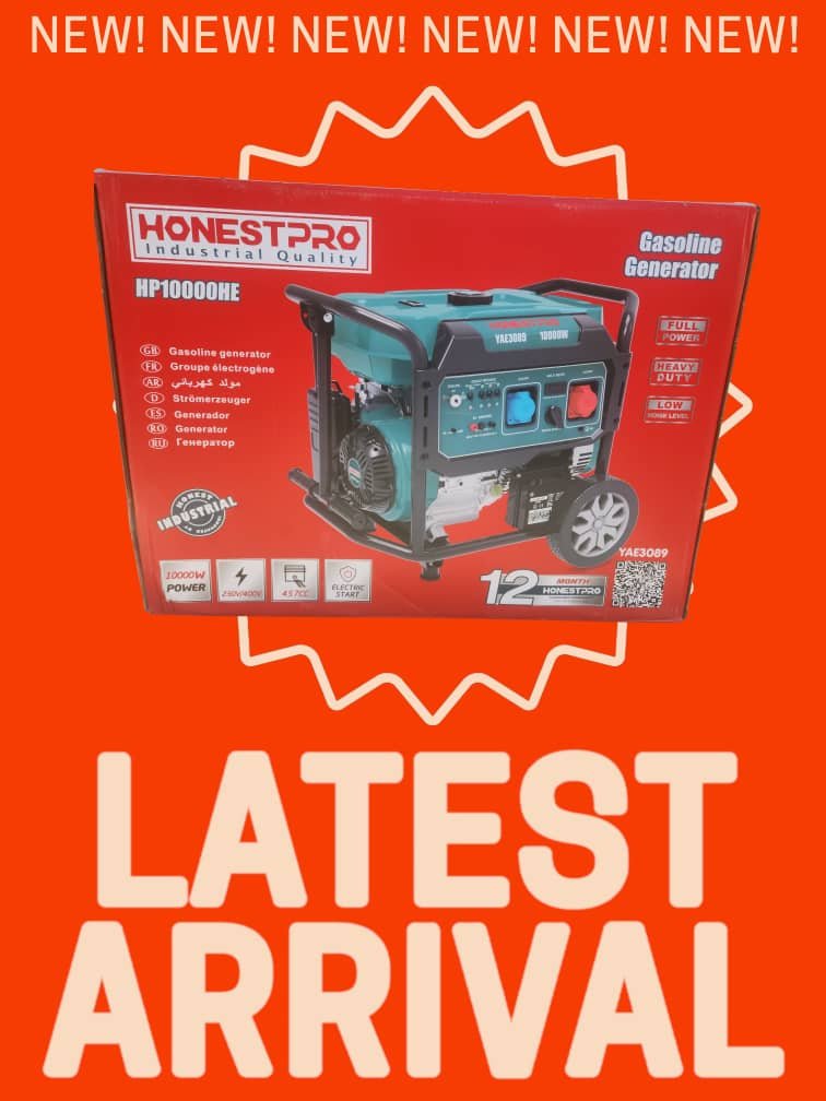 Groupe électrogène essence 10KW - 220/380 volt