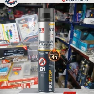 MOUSSE POLYURÉTHANE COUPE-FEU 4H QS TECNOFOAM FS-20 P (750 ML)