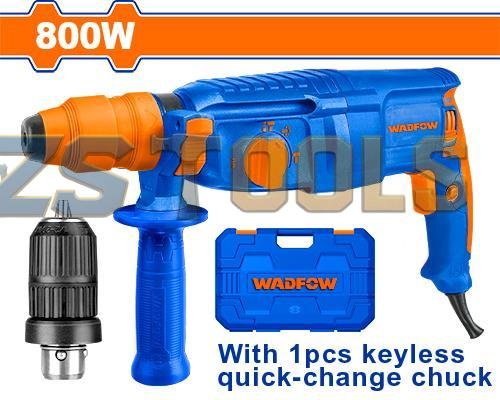MARTEAU PERFORATEUR 800W double mandrin WRH1D26-2