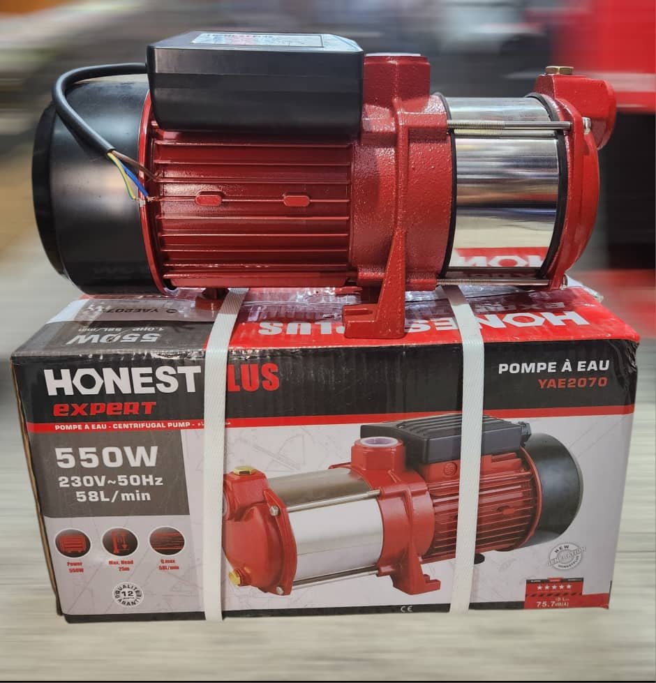 Pompe à Eau 2 Turbines HONESTPLUS YAE2070 – 550W