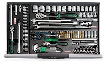 SERVANTE ATELIER 07 TIROIRS 229PCS GCAJ229E TOPTUL – Image 2