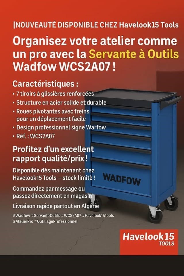 SERVANTE VIDE 7 ET 5 TIROIRS – Image 4