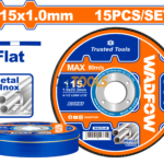 DISQUE A COUPER METAL 115mm WAC2L45 WADFOW 15 pcs
