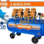 COMPRESSEUR A AIR 100L SILENCIEUX WADFOW