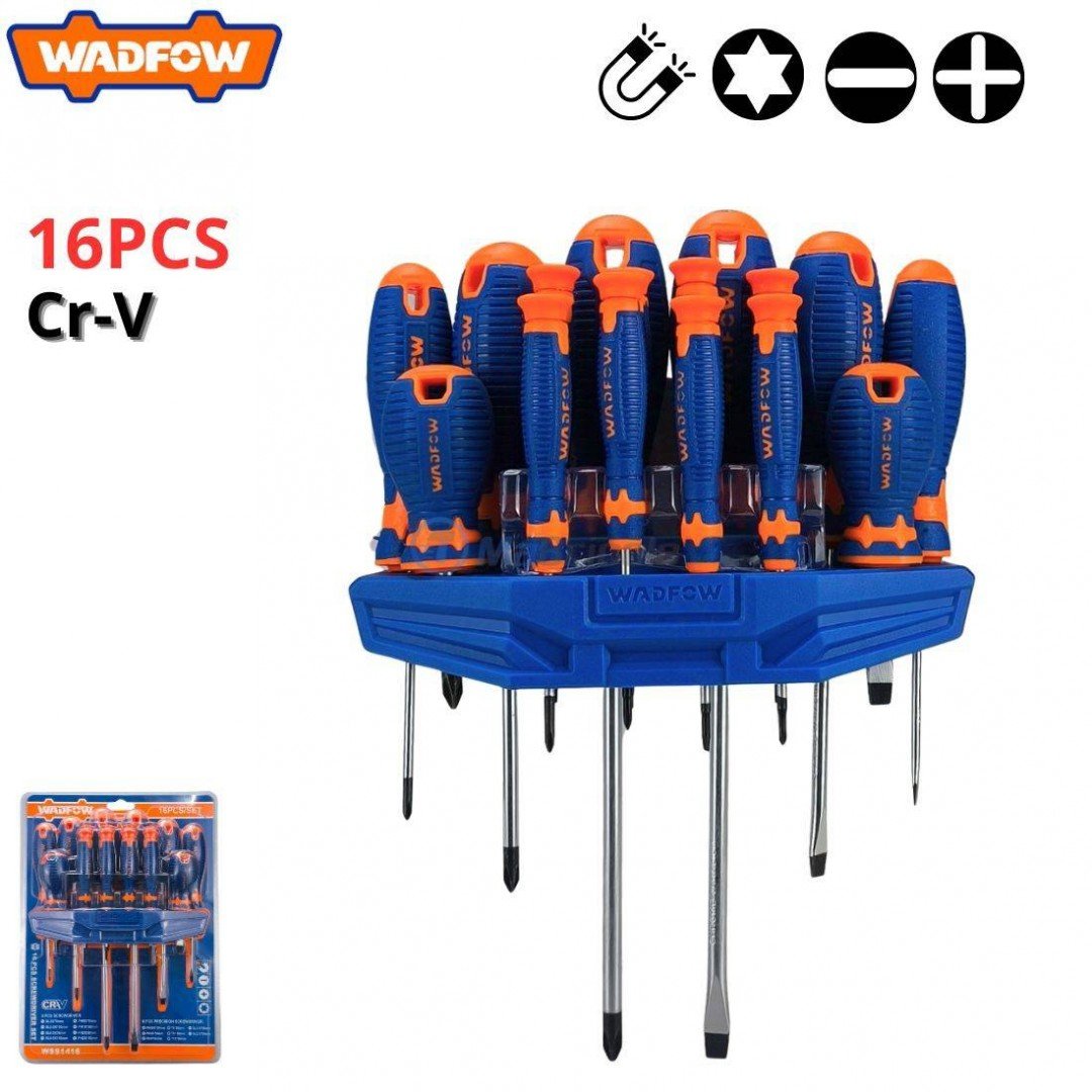SERIE TOURNEVIS PROFESSIONEL 16 PIECES WADFOOW – Image 3
