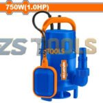 Pompe submersible pour eaux usées 750W