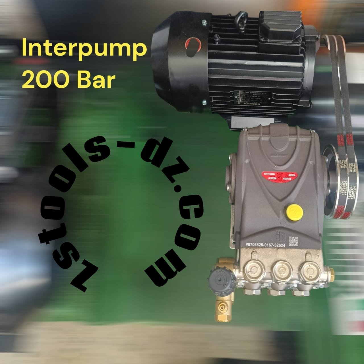 Pompe de Lavage Haute Pression INTERPUMP – 200 Bar – 380V – Image 5