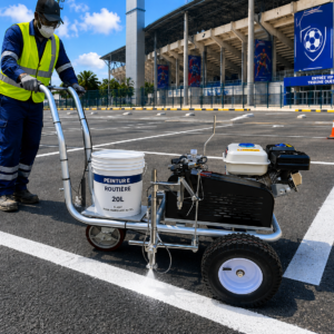 MACHINE TRACAGE-MARQUAGE LIGNE ROUTIER AIRLESS