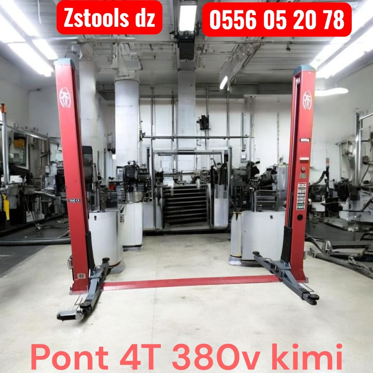 PONT ELEVATEUR SEMI AUTOMATIQUE 4TON 380V kimi – Image 2