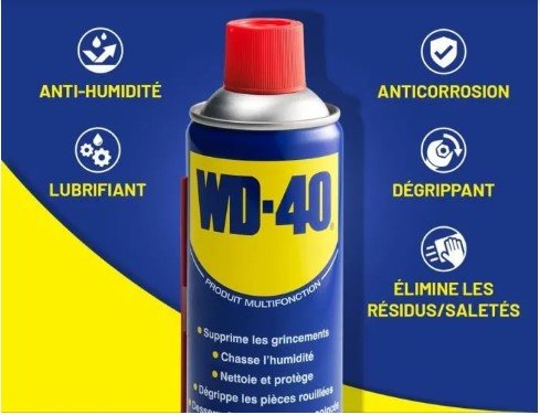 DEGRIPPANT WD-40 PRODUIT MULTIFONCTION – 200 ml