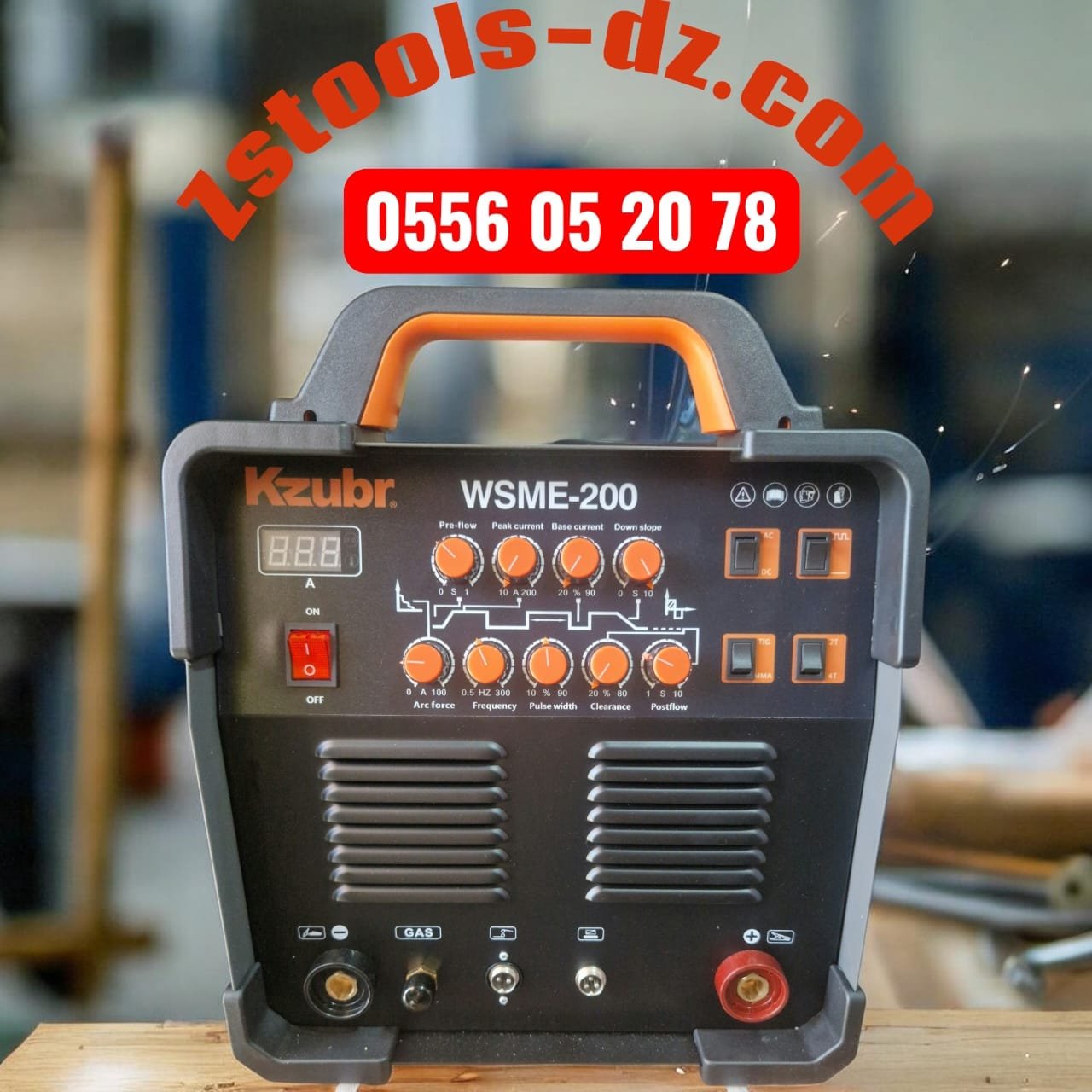 Poste à Souder TIG AC/DC Pulse WSME-200 – Image 2