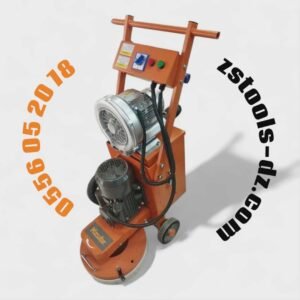 Ponceuse à Béton de Sol Professionnelle avec Aspirateur Intégré