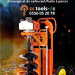 Tarière Foreuse thermique sur chariot 43 cc