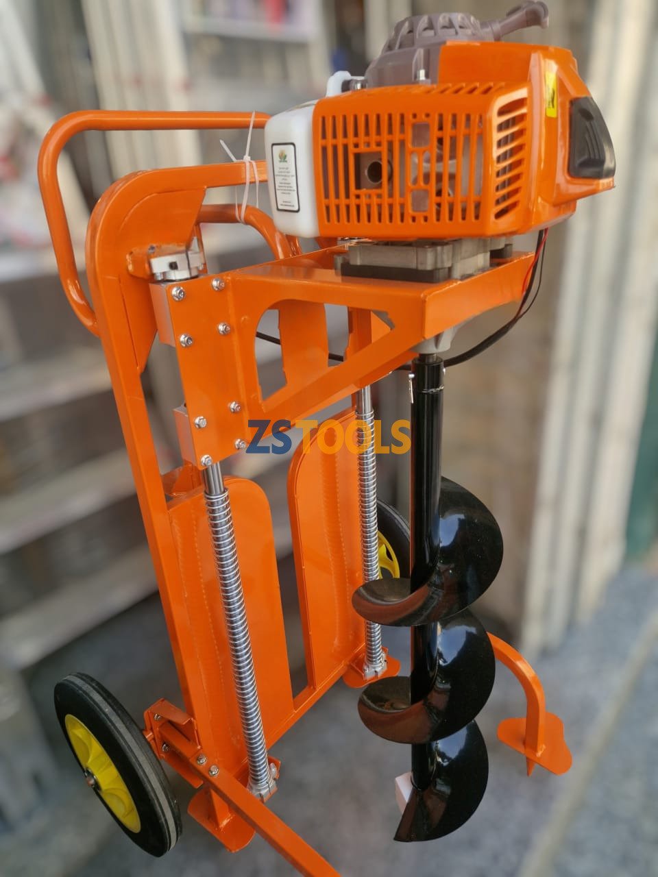 Tarière Foreuse thermique sur chariot 43 cc – Image 2