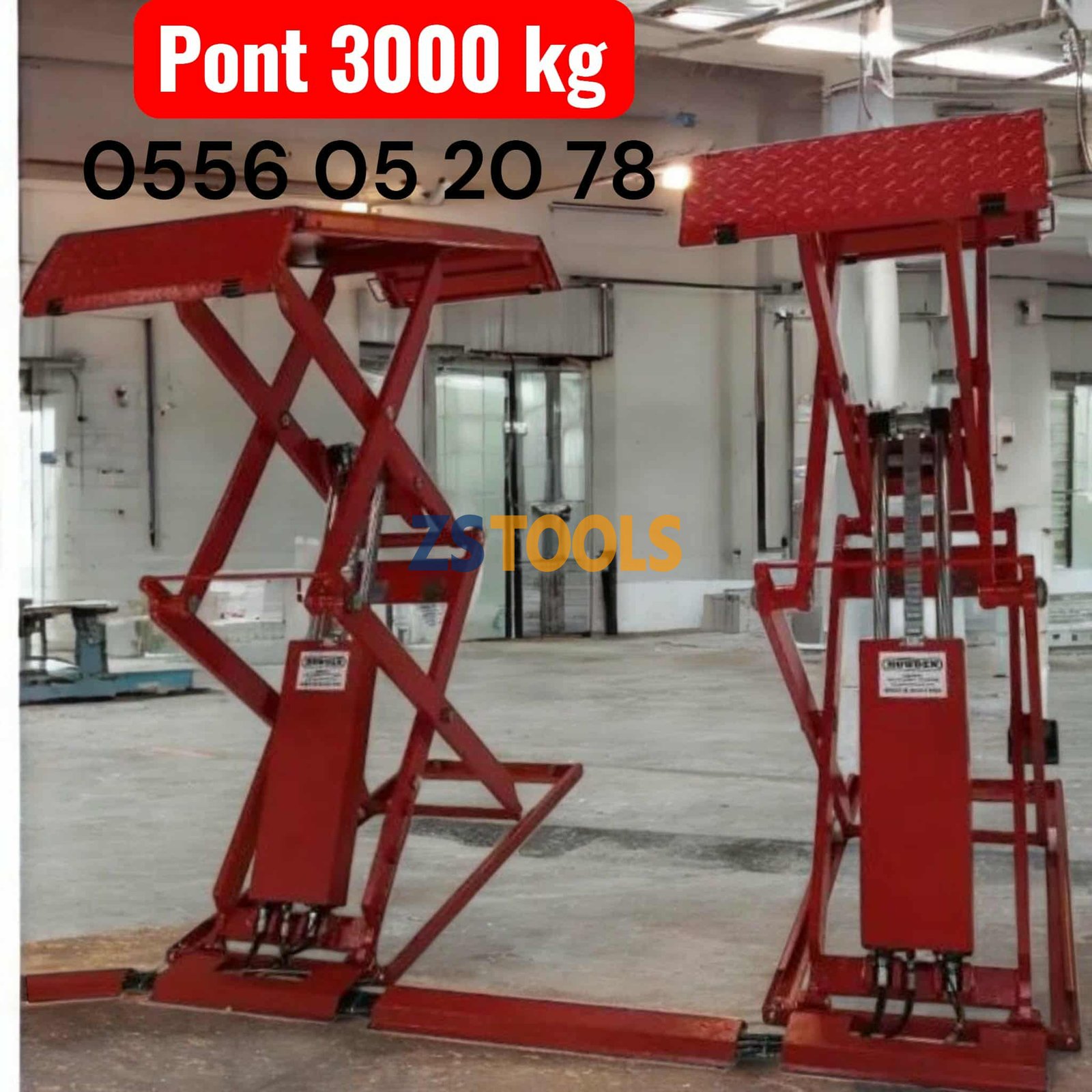Pont élévateur ciseaux TC430C-E capacité 3000 kg – Image 6