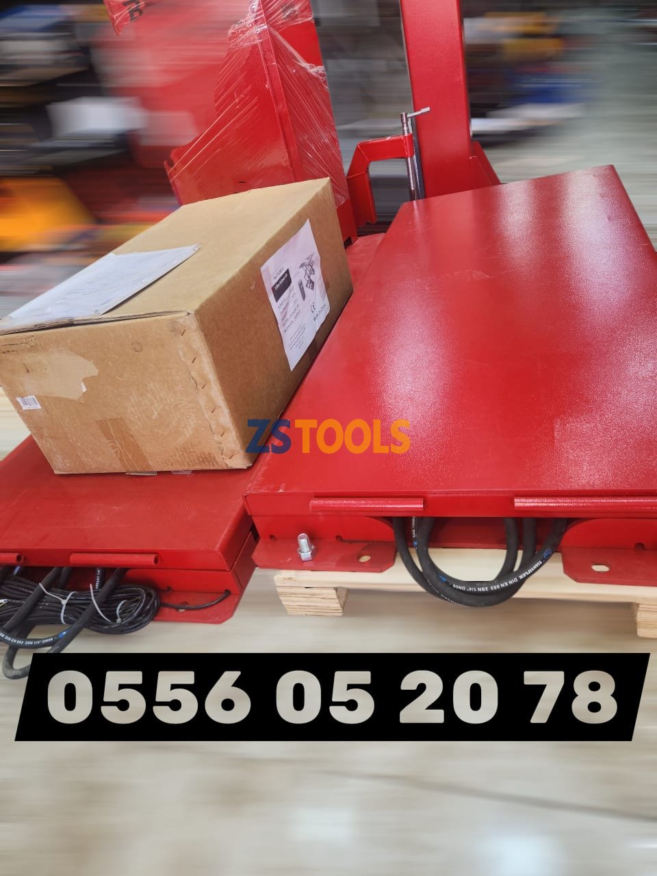 Pont élévateur ciseaux TC430C-E capacité 3000 kg – Image 3