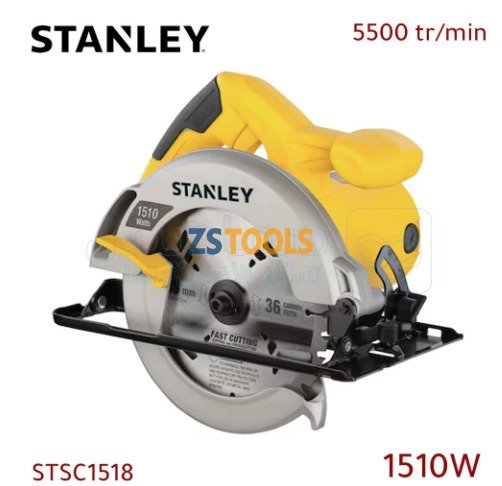 Scie circulaire 1510W Stanley STSC1518