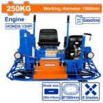 Talocheuse mécanique autoportée WADFOW WQMD1A30 – 13 HP – Ø 1560mm