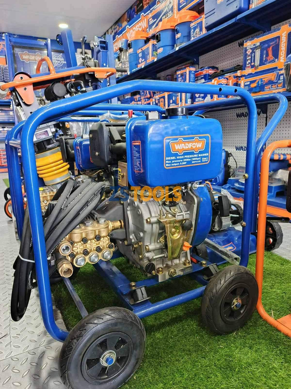 Nettoyeur Haute Pression Diesel 9.0HP 250 bar Wadfow WDPS1A36 – Image 2
