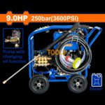 Nettoyeur Haute Pression Diesel 9.0HP 250 bar Wadfow WDPS1A36