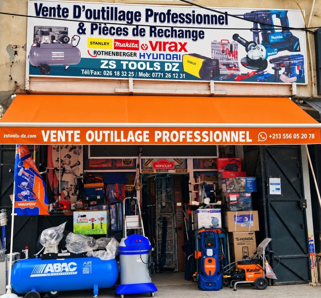 Magasin ZS Tools à Tizi Ouzou - outillage professionnel en Algérie